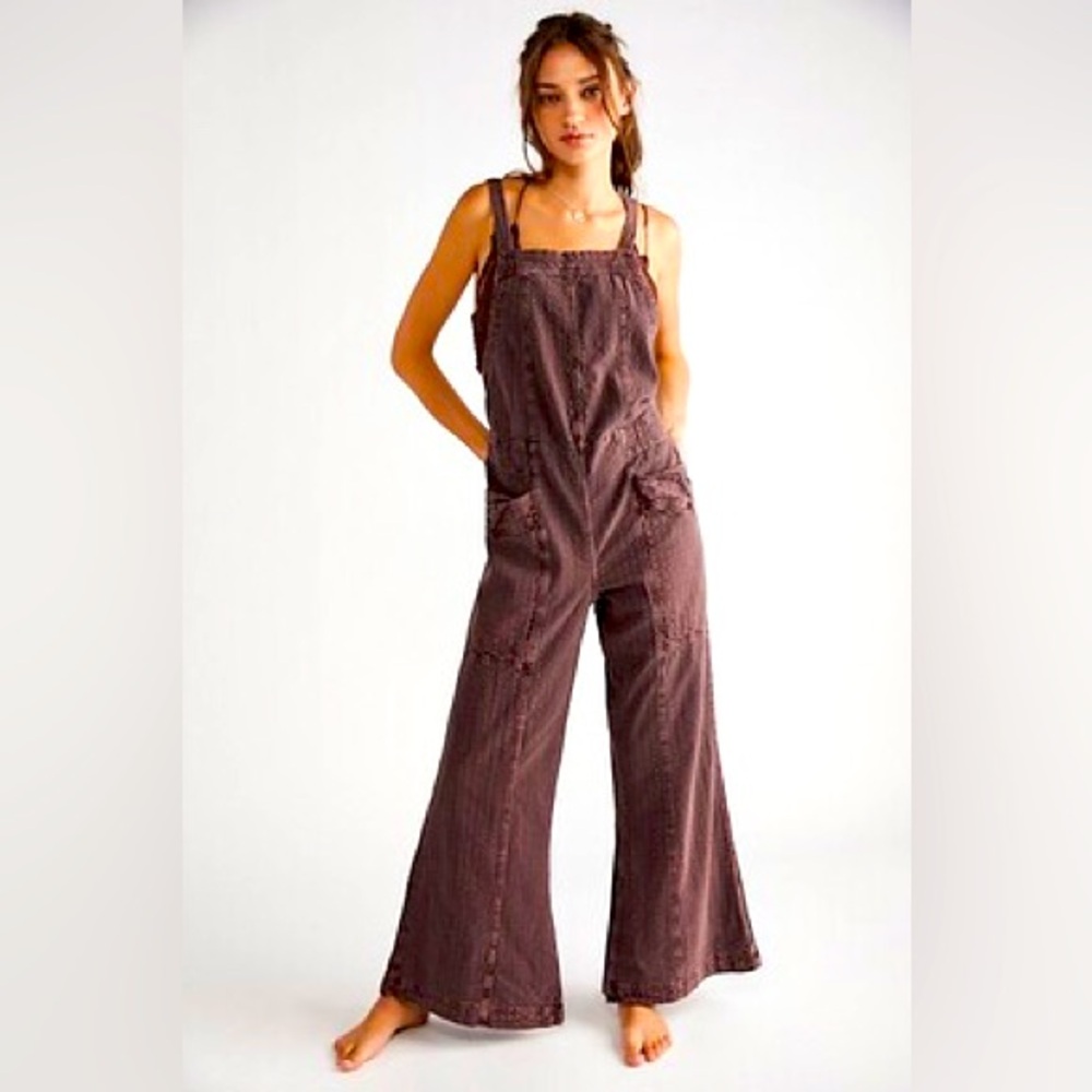 Free people savanna overalls smoked
